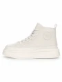 Ghete Barbati din piele naturala 7789 WHITE | ADVANCER