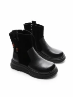 Ghete Dama din piele naturala 99312 BLACK | ADVANCER