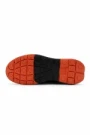 Ghete Barbati din piele naturala 3836 BLACK-YELLOW | ADVANCER