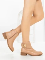 Ghete Dama FZL-0098 BEIGE | H&D