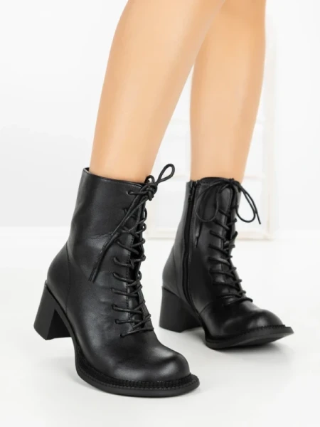 Ghete Dama YZ21-55 BLACK | H&D