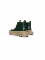 Ghete Dama din piele naturala 66081 GREEN | ADVANCER