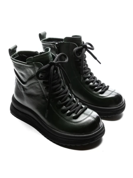 Ghete Dama din piele naturala 50258-2 GREEN | ADVANCER