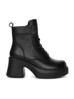 Ghete Dama din piele naturala M5307 BLACK | ADVANCER