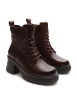 Ghete Dama din piele naturala M5307 BROWN | ADVANCER