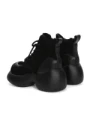 Ghete Dama din piele naturala 1575-2 BLACK | ADVANCER