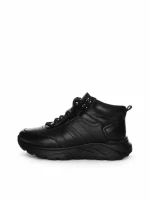 Ghete Barbati din piele naturala 35600 BLACK | ADVANCER