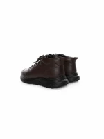 Ghete Barbati din piele naturala 35600 COFFEE | ADVANCER