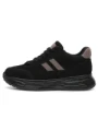 Pantofi Sport Dama din piele naturala M7066 BLACK | ADVANCER
