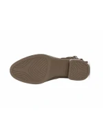 Ghete Dama din piele naturala 963-5 KHAKI | ADVANCER
