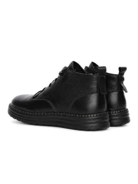 Ghete Dama din piele naturala 2586M BLACK | ADVANCER