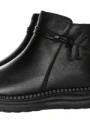 Ghete Dama din piele naturala 2587 BLACK | ADVANCER