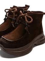 Ghete Dama din piele naturala 8601 BROWN | ADVANCER