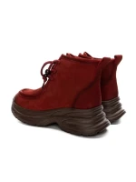 Ghete Dama din piele naturala 8601 RED | ADVANCER