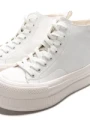 Ghete Dama din piele naturala H5022 WHITE | ADVANCER