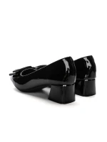 Pantofi cu toc din piele naturala TP508-53 BLACK | ADVANCER