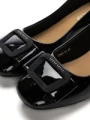 Pantofi cu toc din piele naturala TP508-53 BLACK | ADVANCER