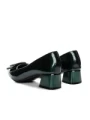 Pantofi cu toc din piele naturala TP508-53 GREEN | ADVANCER