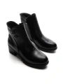 Ghete Dama din piele naturala E0210-1 BLACK | FORMAZIONE