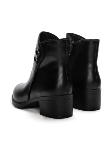 Ghete Dama din piele naturala E0210-1 BLACK | FORMAZIONE
