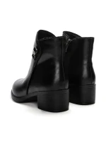 Ghete Dama din piele naturala E0210-1 BLACK | FORMAZIONE