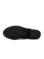 Ghete Dama din piele naturala E0210-1 BLACK | FORMAZIONE