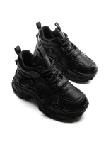 Ghete Dama din piele naturala 8923-3 BLACK | ADVANCER