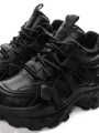 Ghete Dama din piele naturala 8923-3 BLACK | ADVANCER