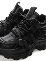 Ghete Dama din piele naturala 8923-3 BLACK | ADVANCER