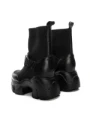 Ghete Dama din piele naturala 88H902 BLACK | ADVANCER