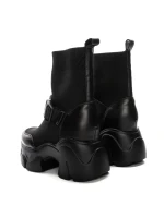 Ghete Dama din piele naturala 88H902 BLACK | ADVANCER