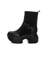 Ghete Dama din piele naturala 88H902 BLACK | ADVANCER