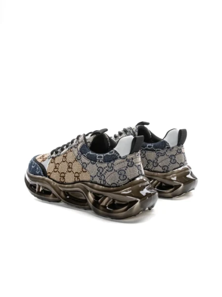 Pantofi Sport Barbati din piele naturala 5355 YELLOW-BLUE | ADVANCER