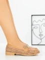 Pantofi Casual Dama ZU117-7 CAMEL | BELLICY