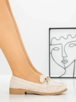 Pantofi Casual Dama ZU117-7 BEIGE | BELLICY