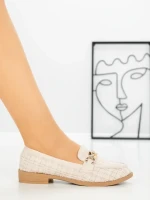 Pantofi Casual Dama ZU117-7 BEIGE | BELLICY