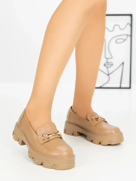 Pantofi Casual Dama LS71-6 KHAKI | BELLICY