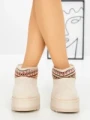 Ghete UG Dama L-392 BEIGE | BELLICY