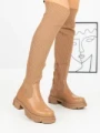 Cizme Dama cu talpa joasa Y79-7A CAMEL | BELLICY