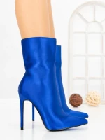 Botine cu Toc Subtire C-269X BLUE | STEPHAN