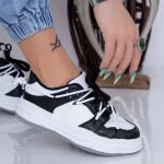 Damskie buty sportowe XJ16 Czarny-Biały | Mei