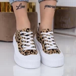 Damskie buty sportowe D935 Leopard | Se7en