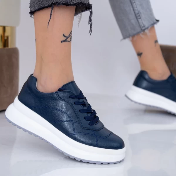 Damskie buty sportowe AW350 Ciemnoniebieski | Angel Blue