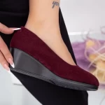 Buty na platformie C91 Wiśniowy | Fashion