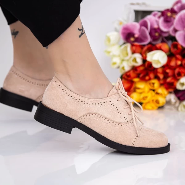 Damskie buty na co dzień L52 Beżowy | Mei