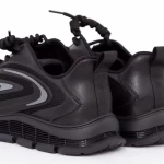 Męskie buty sportowe 9517 Czarny-Szary | Mels