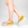 Damskie buty na co dzień z platformą FS6 Żółty | Mei