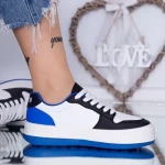 Buty sportowe na platformie WL230 Niebieski | Mei