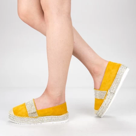 Damskie buty na co dzień VB9209 Żółty | Vera Blum