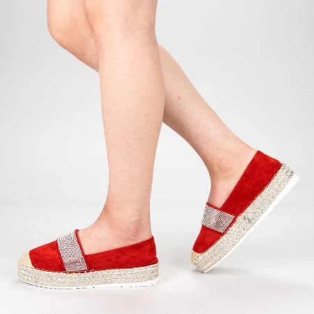 Damskie buty na co dzień VB9209 Czerwony | Vera Blum